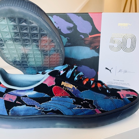 Ltd. Edition Puma x Artist Bradley Theodore suede - Picture 4 of 5